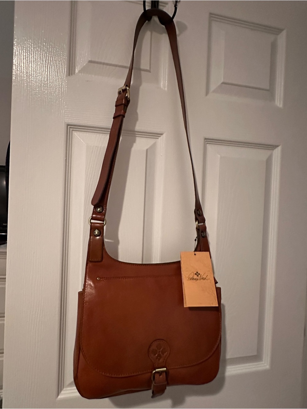 Patricia Nash Brown Leather Crossbody Bag - Picture 4 of 8